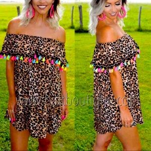 So cute super soft off the shoulder dress!